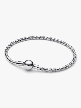 Pandora Round Clasp Wing Chain Bracelet